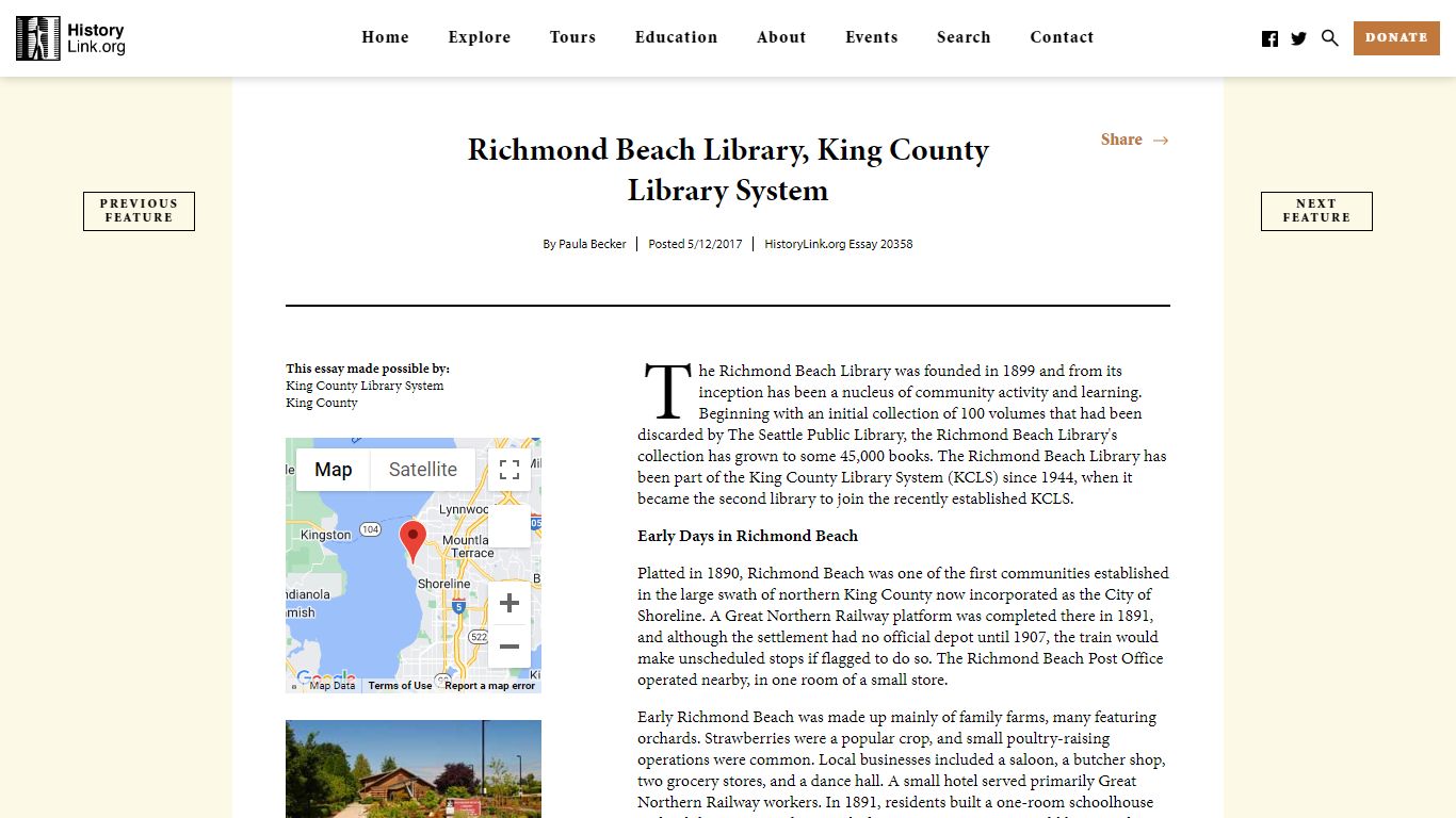 Richmond Beach Library, King County Library System